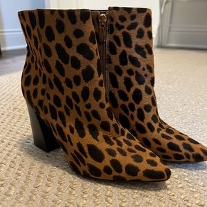 Vince Camuto Thelmin leopard bootie